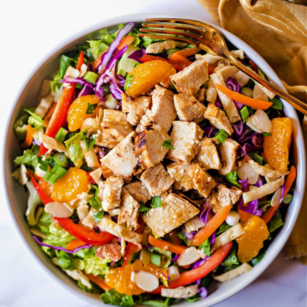 Asian Sesame Chicken Salad