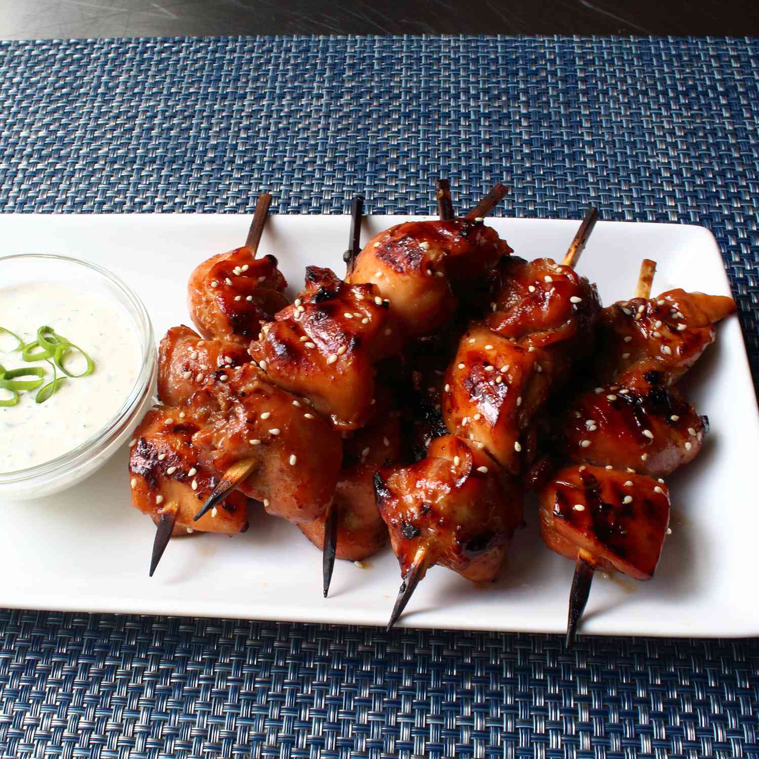 Teriyaki Chicken Skewers