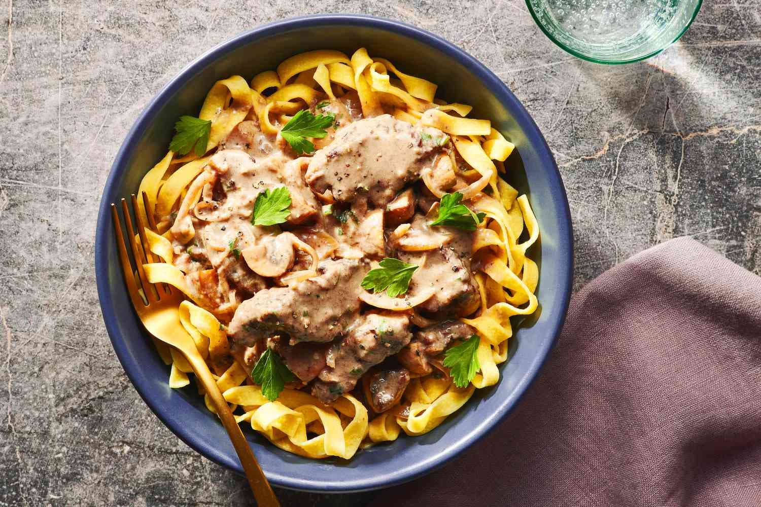 Beef Stroganoff