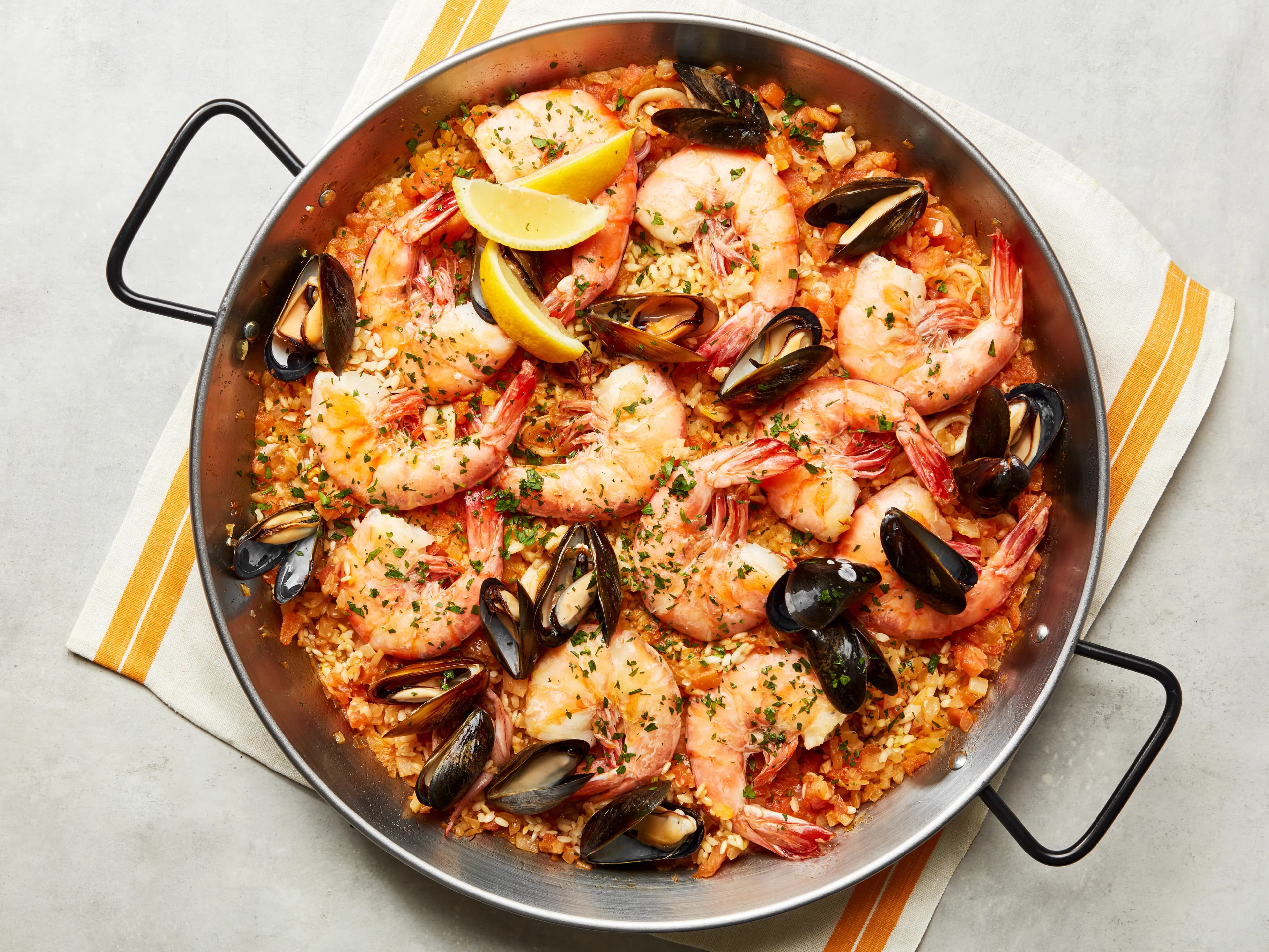 Seafood Paella