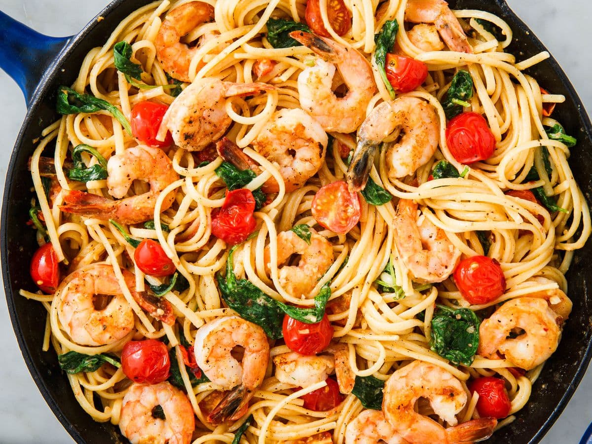 Shrimp Linguine