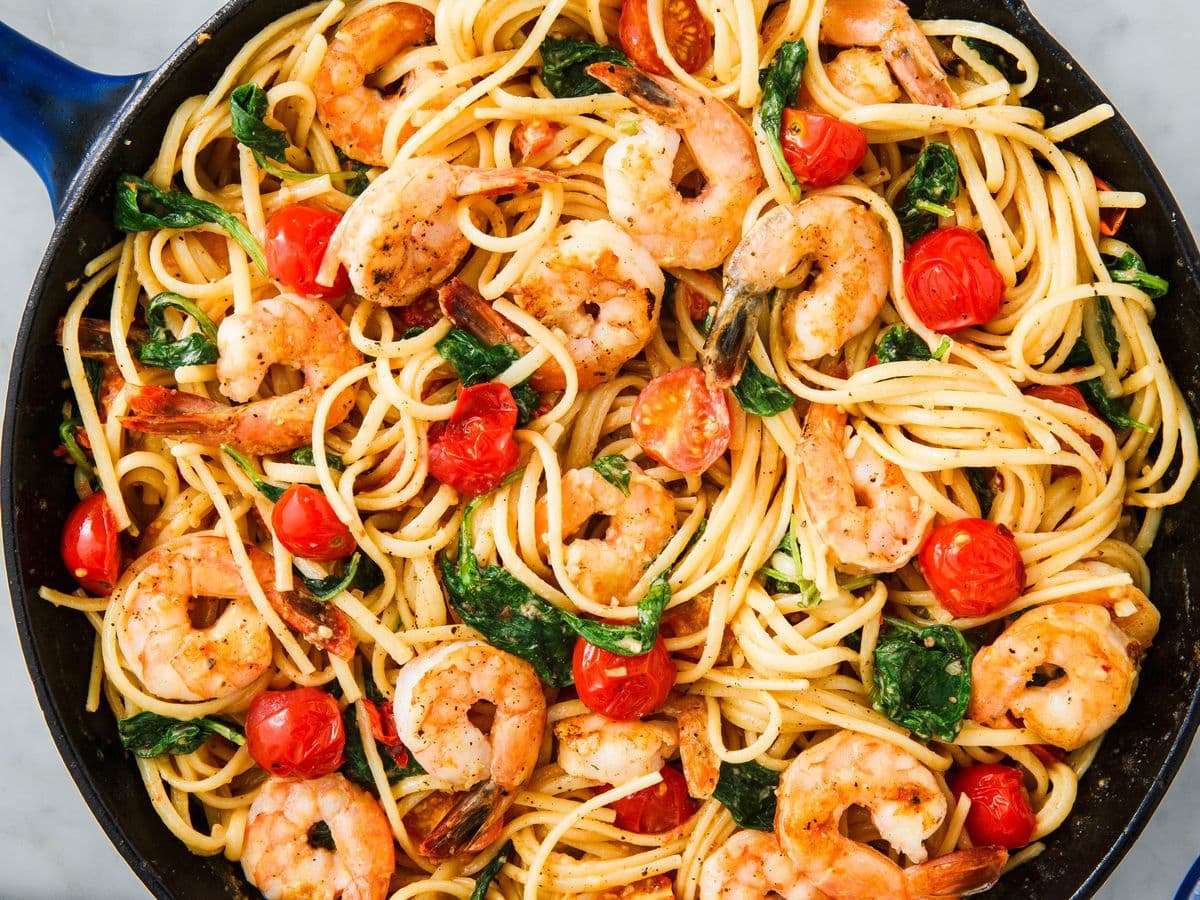 Shrimp Linguine